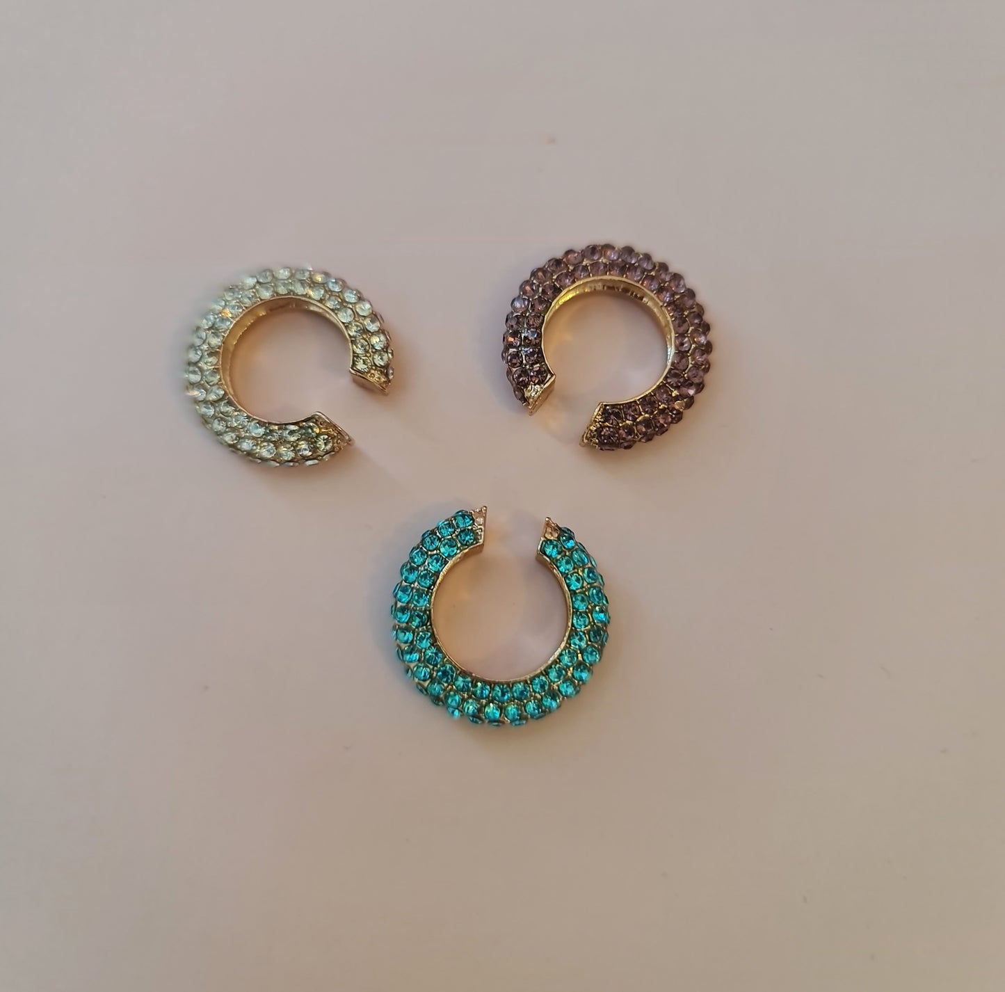 Rainbow Ear Cuffs Set