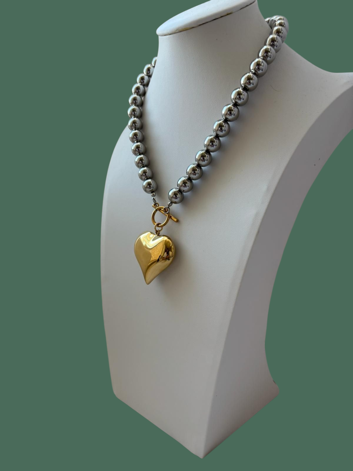 Glided Beaded Necklace