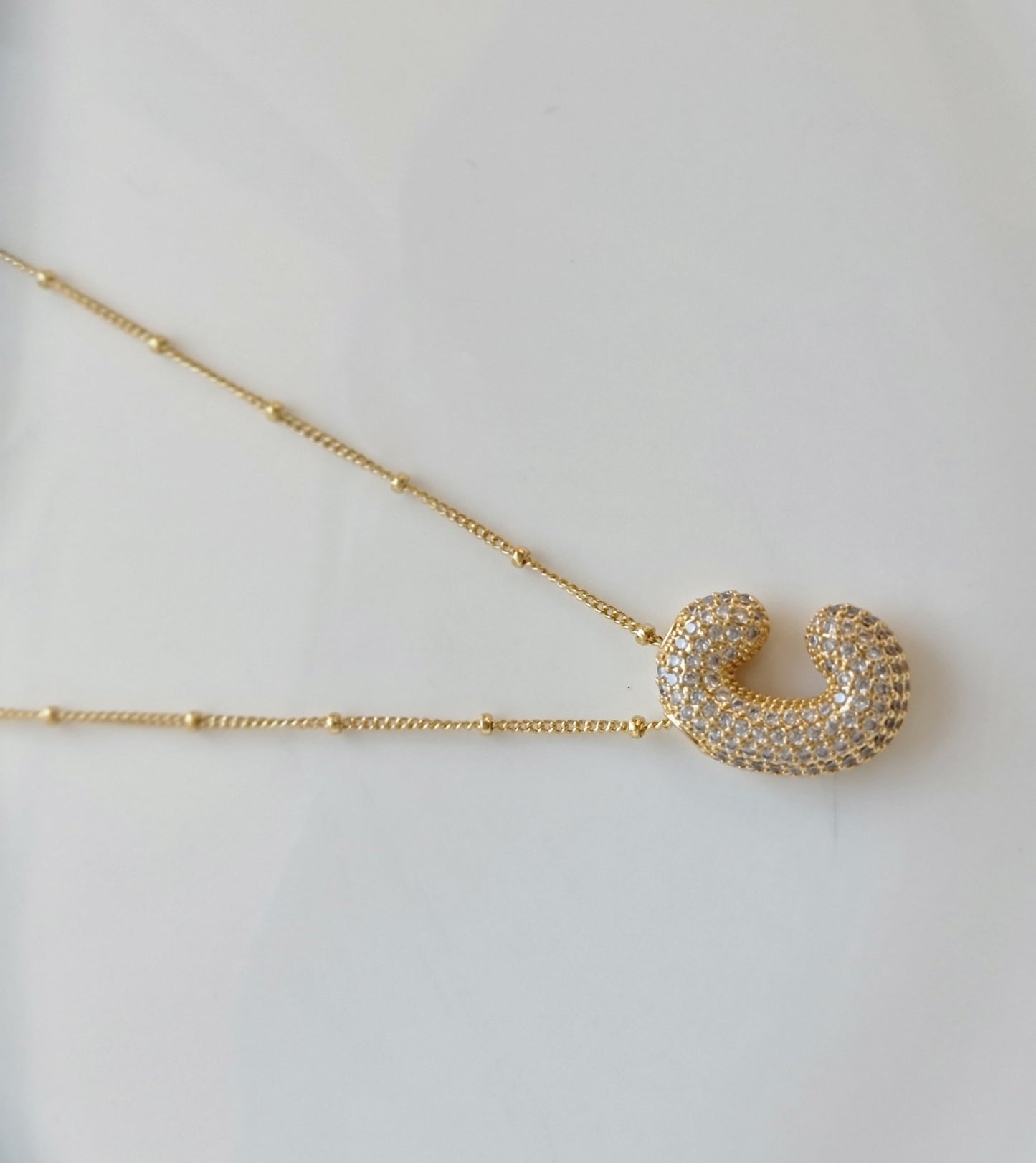 Alphabet Necklace BUBBLES