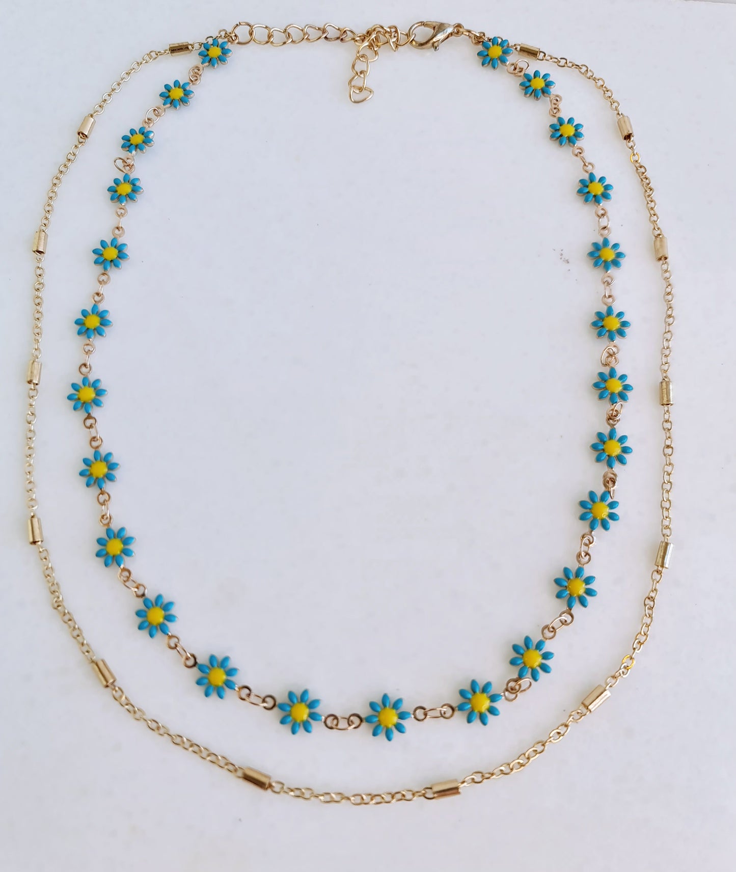Daisy Flowers necklace