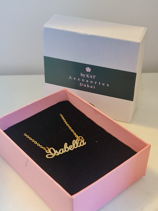 LISBON CUSTOM NAME NECKLACE